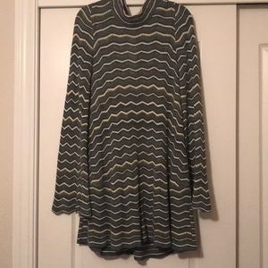 Free people knitted sweater dress